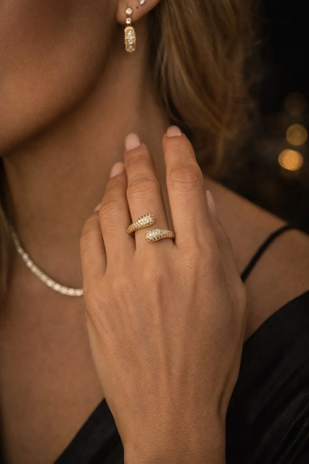 Adjustable Open Ring