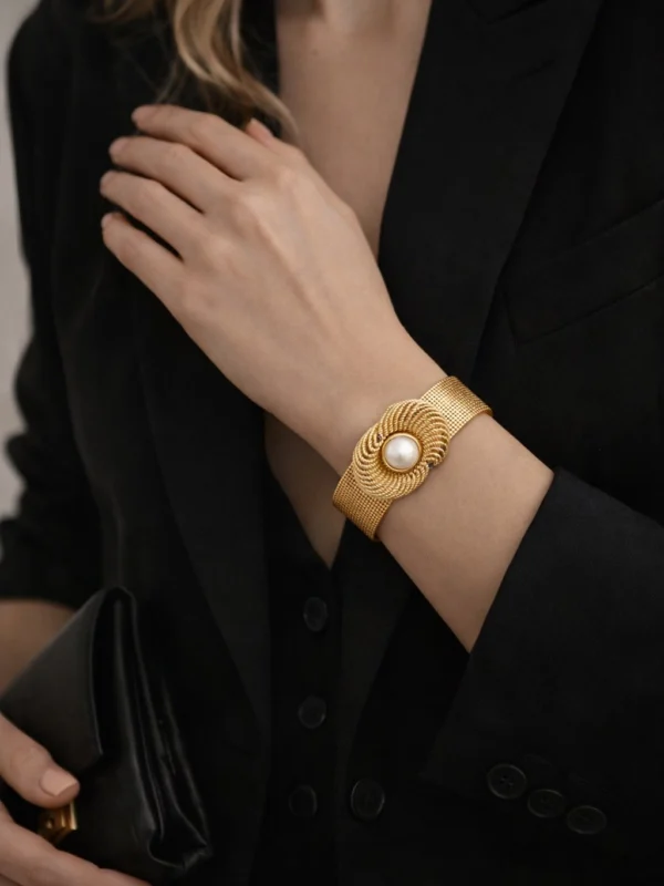 Pearl Detail Cuff