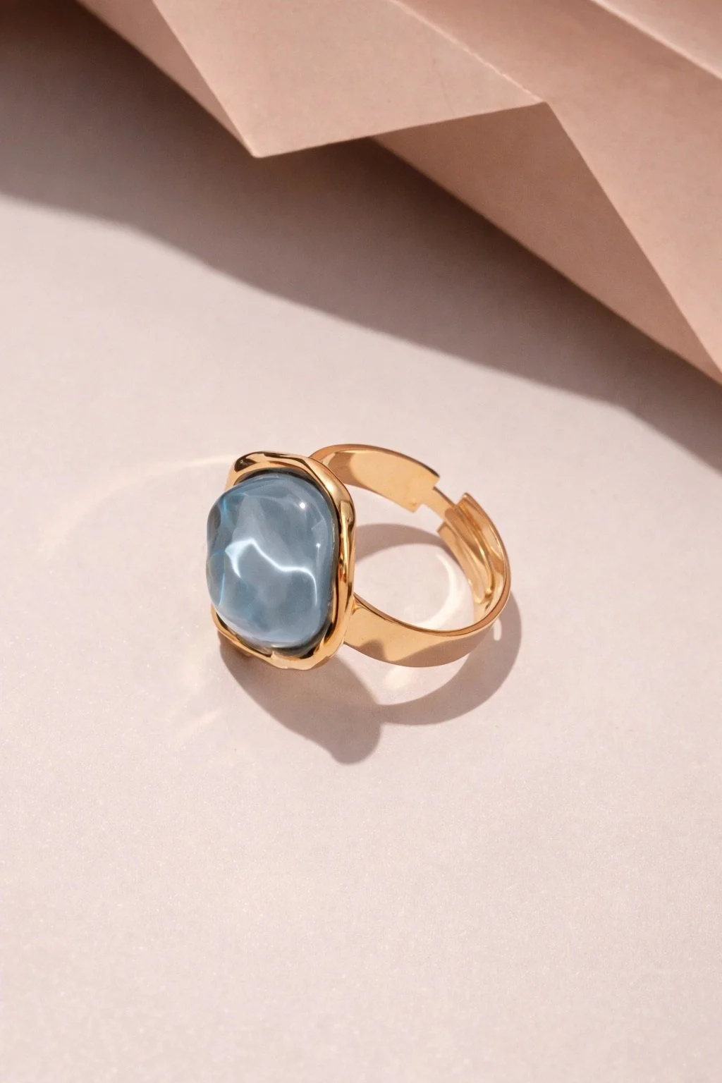Medium Band Ring in Blue