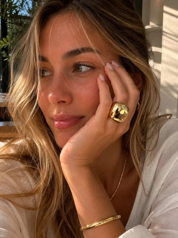 Bold Mirror Ring