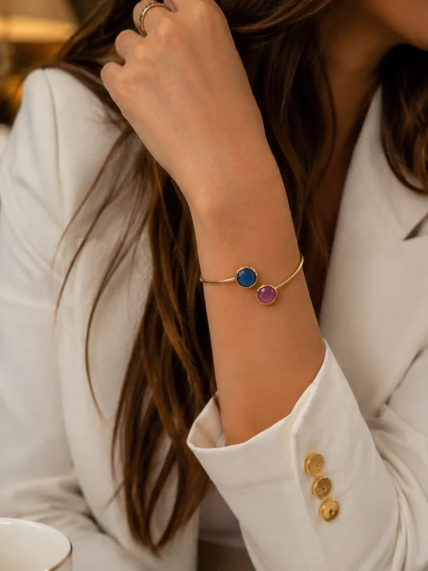 Duo Colors Cuff