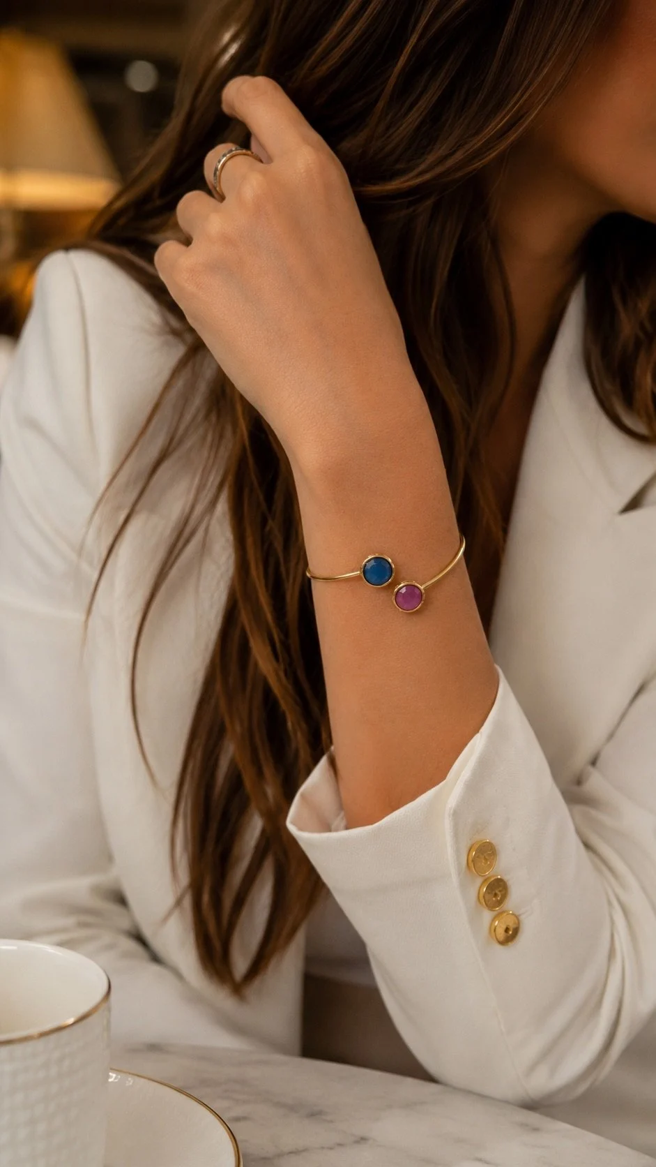 Duo Colors Cuff