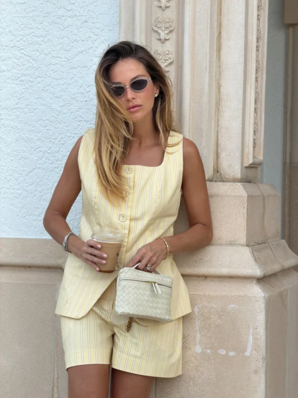 Soleil Striped Set